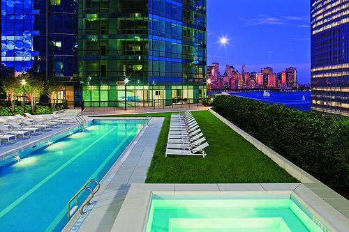 77 Hudson_Night_Pool